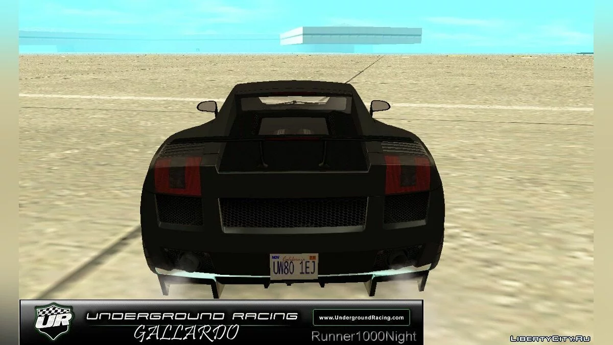 Underground Racing Lamborghini Gallardo V2.0 / GTA San Andreas