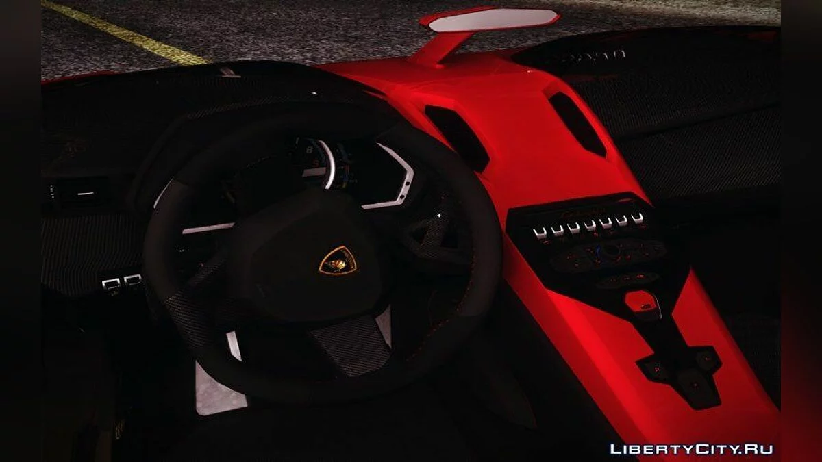 2012 Lamborghini Aventador J / GTA San Andreas