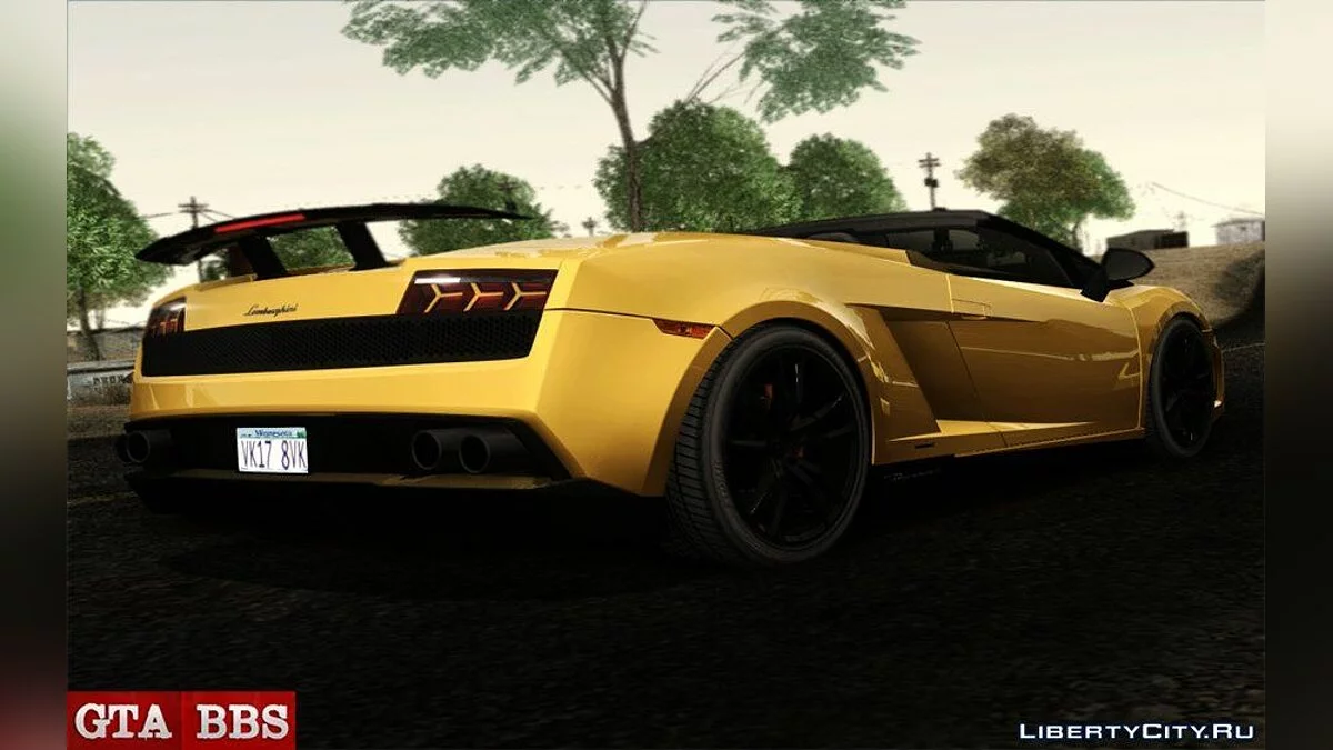 2012 Lamborghini Gallardo LP570-4 Spyder Performante / GTA San Andreas