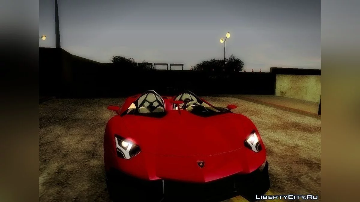 Lamborghini Aventador J TT Black Revel / GTA San Andreas