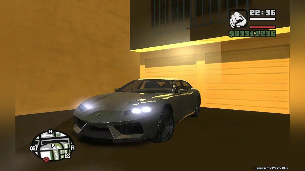 Lamborghini Estoque Concept 2008 / GTA San Andreas