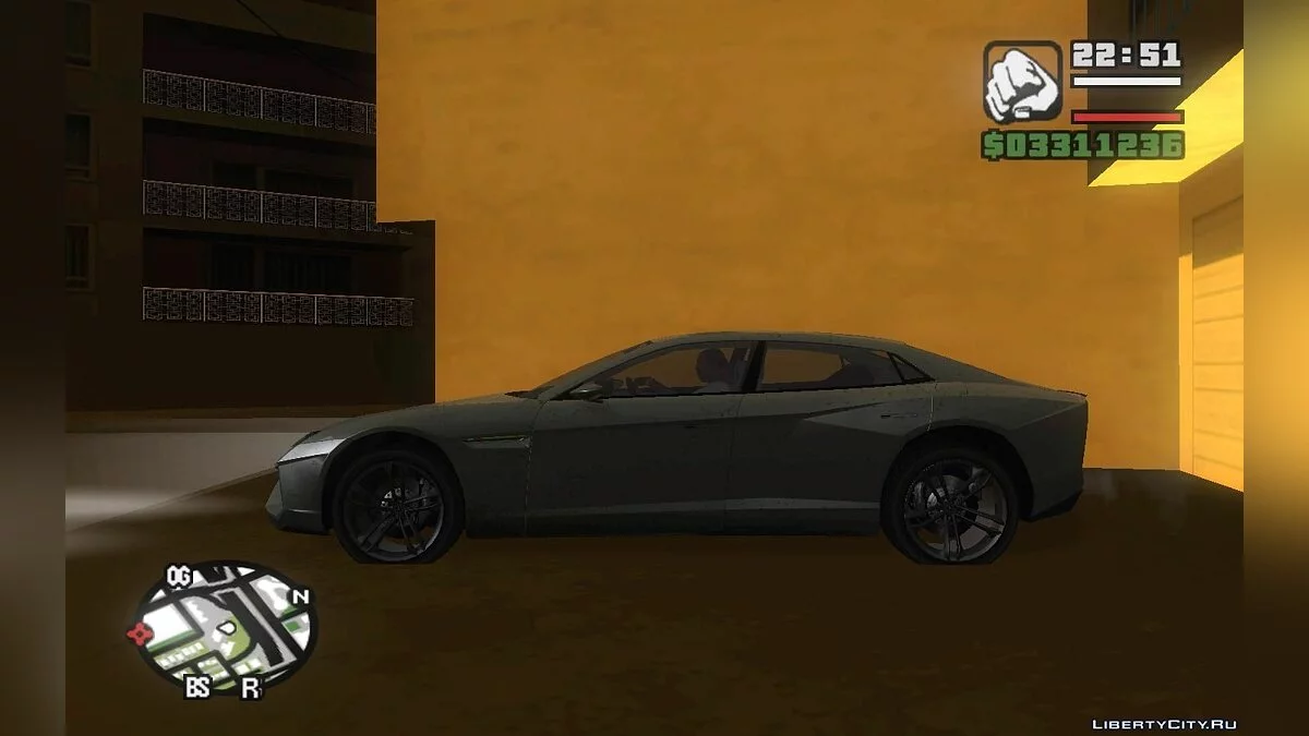 Lamborghini Estoque Concept 2008 / GTA San Andreas
