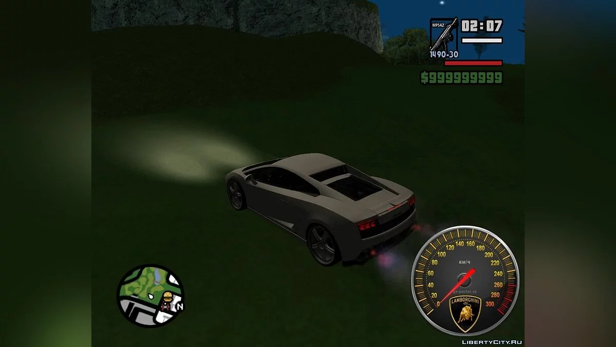 Lamborghini Gallardo LP-560-4 из NFS Undercover / GTA San Andreas
