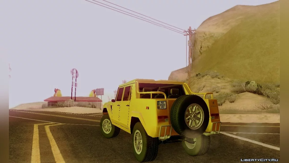 Lamborghini LM002 / GTA San Andreas