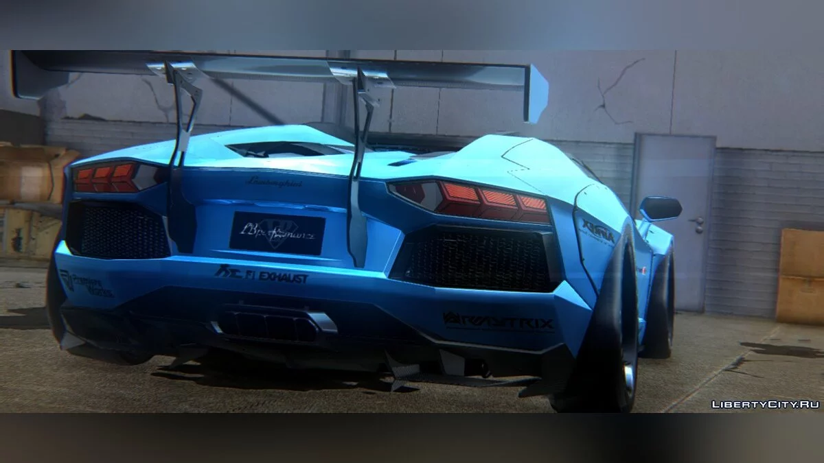 Lamborghini Aventador LP700-4 Roadster Liberty Walk LB Performance / GTA San Andreas