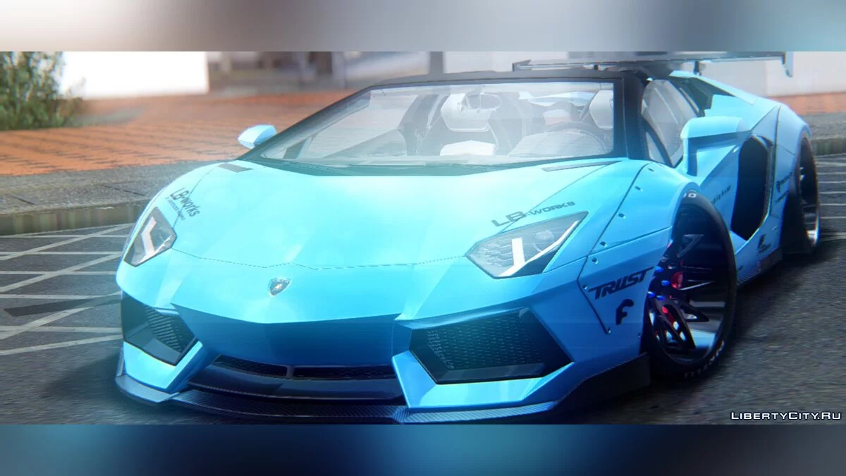Lamborghini Aventador LP700-4 Roadster Liberty Walk LB Performance / GTA San Andreas