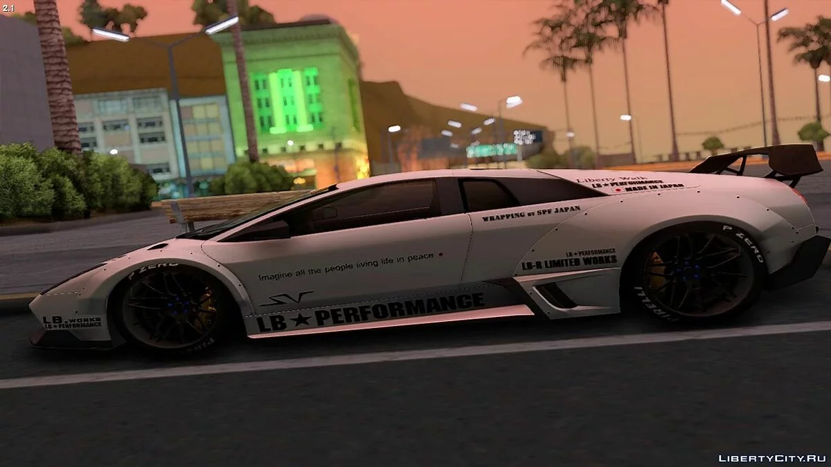 2010 Lamborghini Murcielago LP670-4 SV Liberty Walk LB Performance / GTA San Andreas