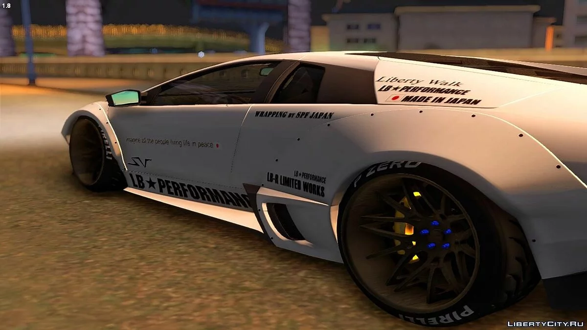 2010 Lamborghini Murcielago LP670-4 SV Liberty Walk LB Performance / GTA San Andreas