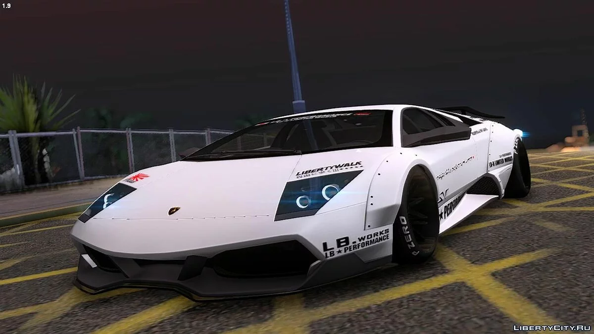 2010 Lamborghini Murcielago LP670-4 SV Liberty Walk LB Performance / GTA San Andreas