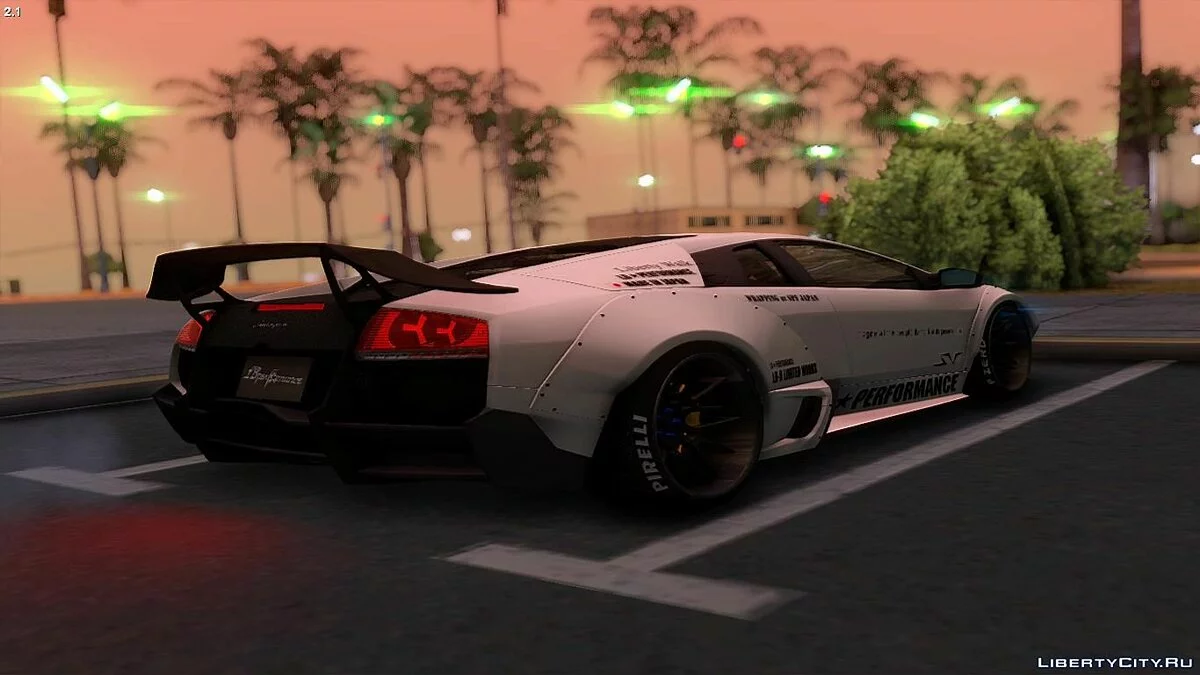 2010 Lamborghini Murcielago LP670-4 SV Liberty Walk LB Performance / GTA San Andreas