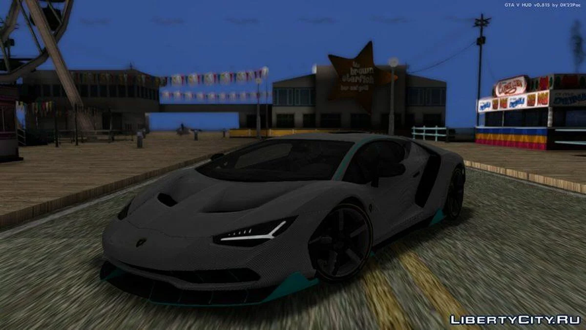 Lamborghini Centenario Paintable Carbon Paintjob / GTA San Andreas