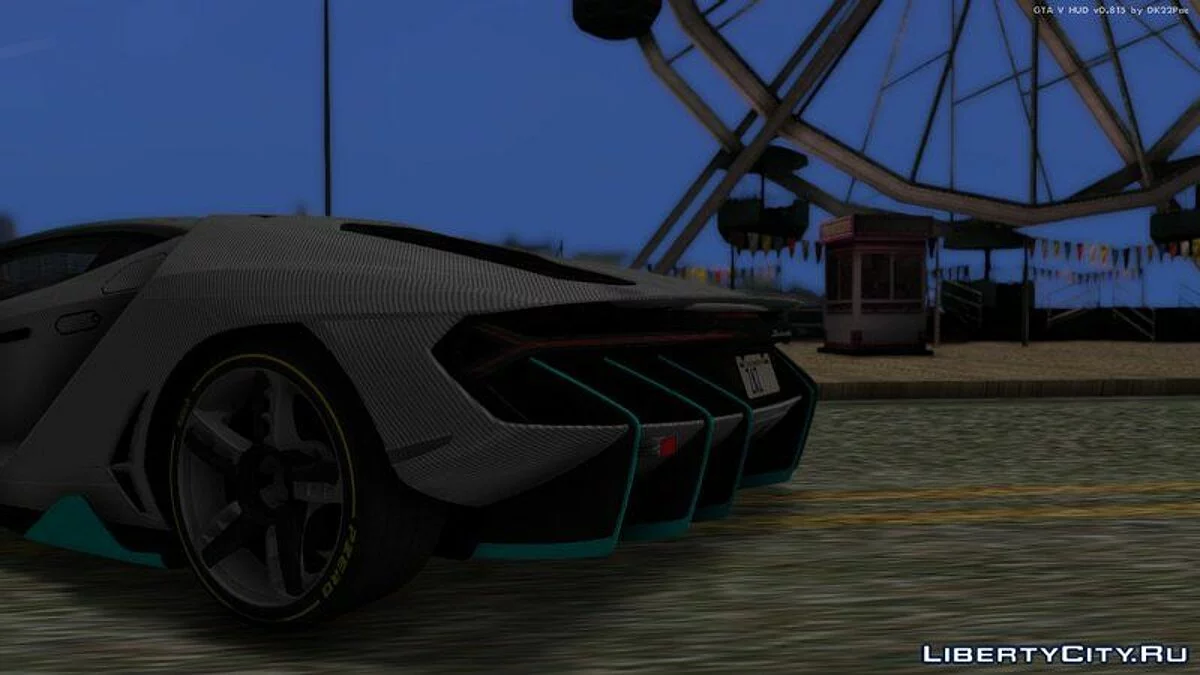 Lamborghini Centenario Paintable Carbon Paintjob / GTA San Andreas