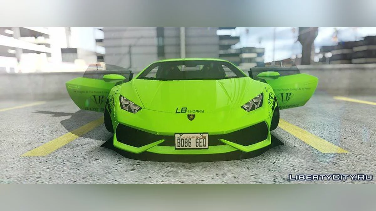 2015 Lamborghini Huracan LP610-4 Liberty Walk Performance / GTA San Andreas