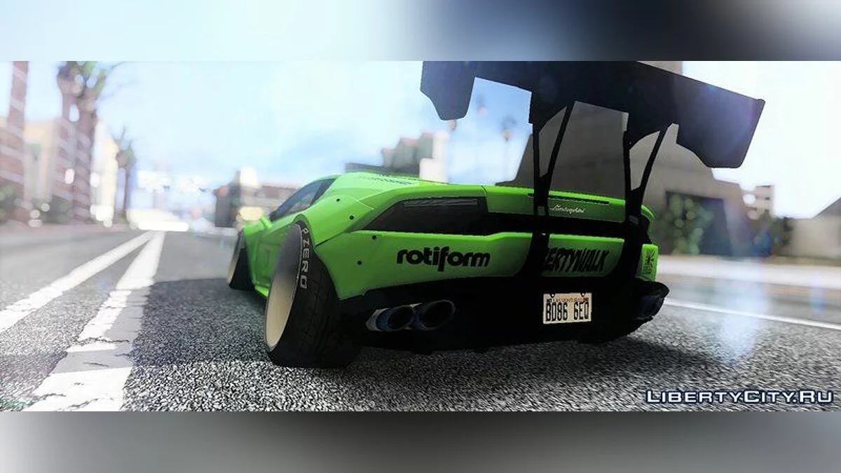 2015 Lamborghini Huracan LP610-4 Liberty Walk Performance / GTA San Andreas