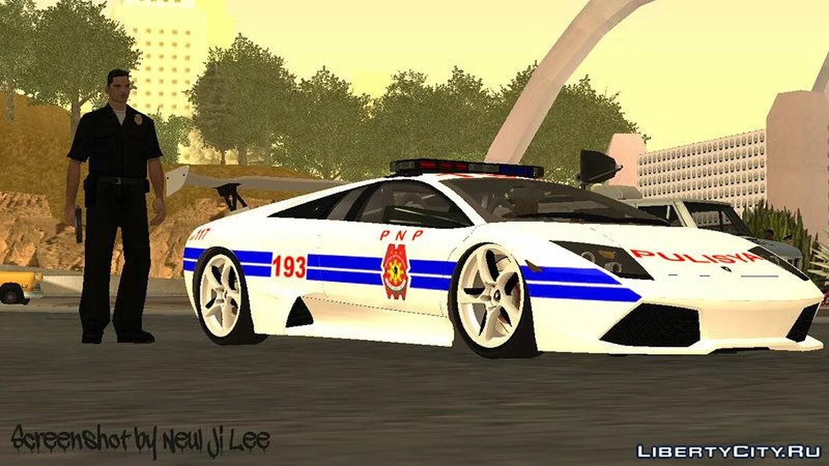 Lamborghini Murcielago P640 Bulacan Police / GTA San Andreas