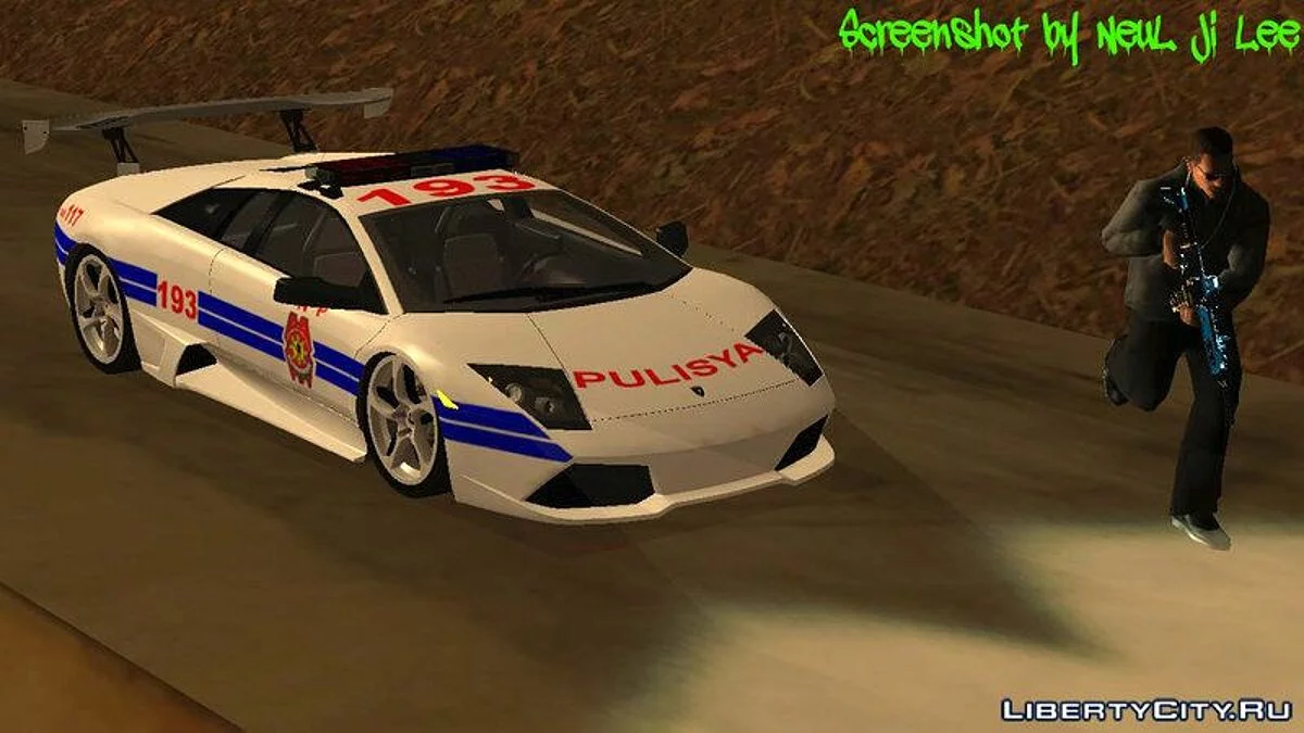 Lamborghini Murcielago P640 Bulacan Police / GTA San Andreas