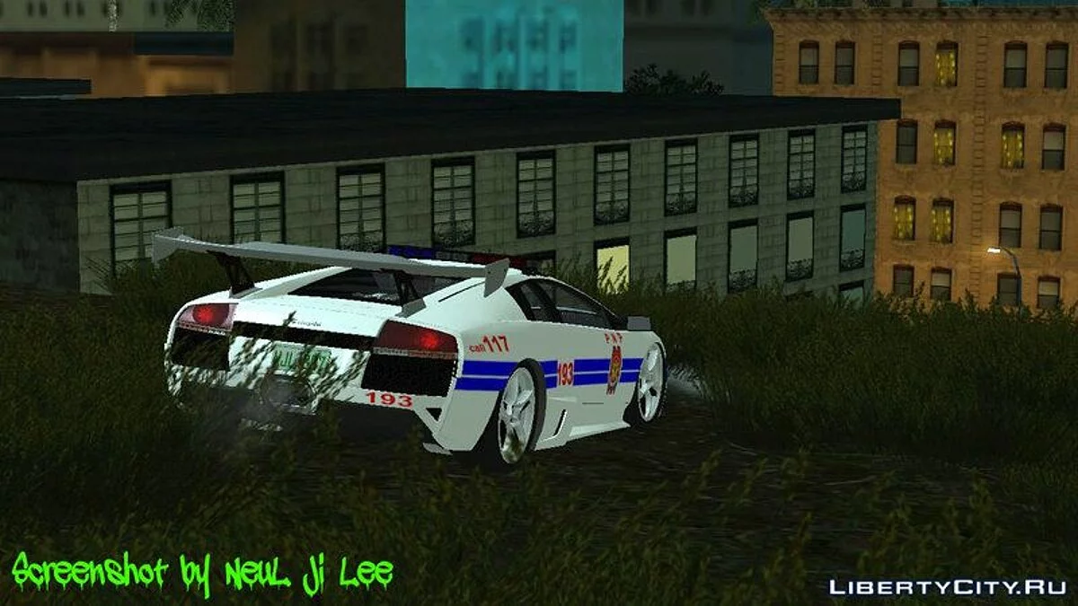 Lamborghini Murcielago P640 Bulacan Police / GTA San Andreas