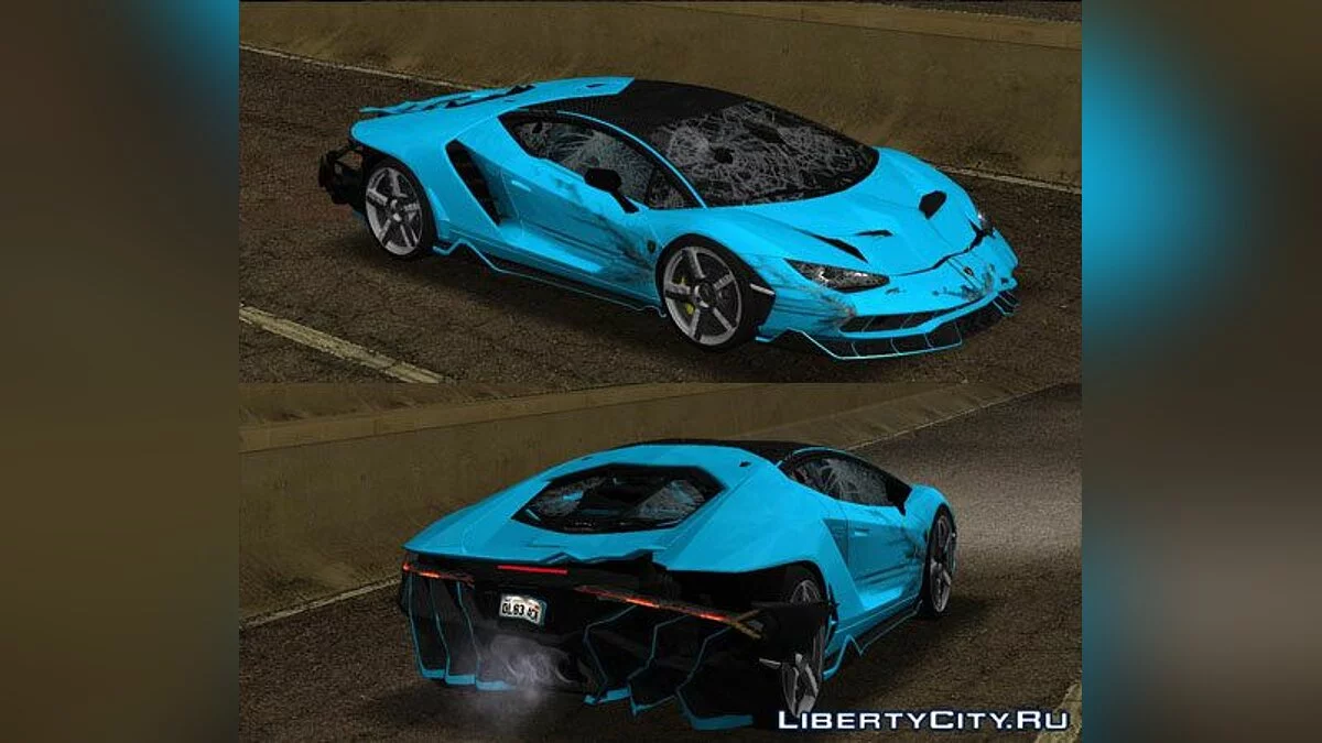 Lamborghini Centenario LP770-4 Full Featured / GTA San Andreas