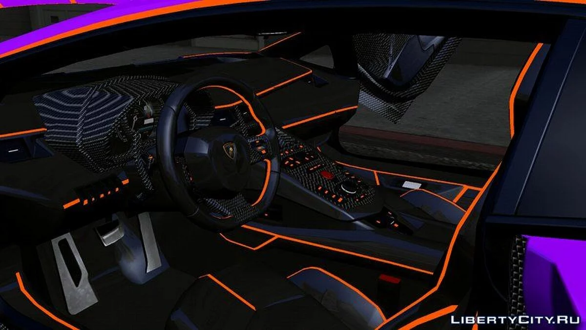 Lamborghini Aventador LP700-4 Luminous Wide / GTA San Andreas