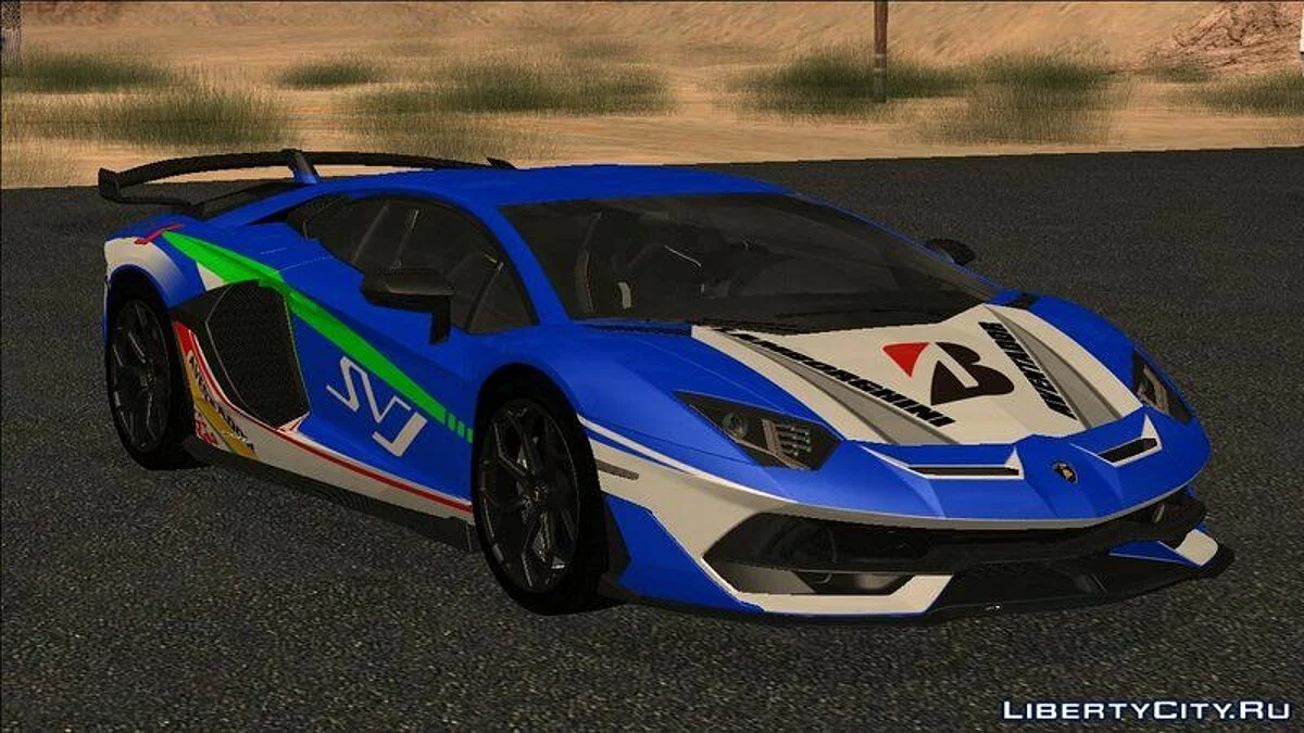 Lamborghini Aventador SVJ LP770-4 / GTA San Andreas