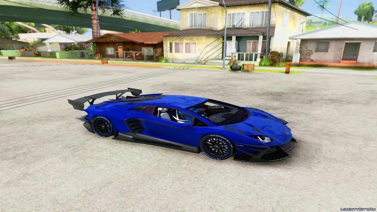 Lamborghini Aventador TZR R-Tech v1 / GTA San Andreas