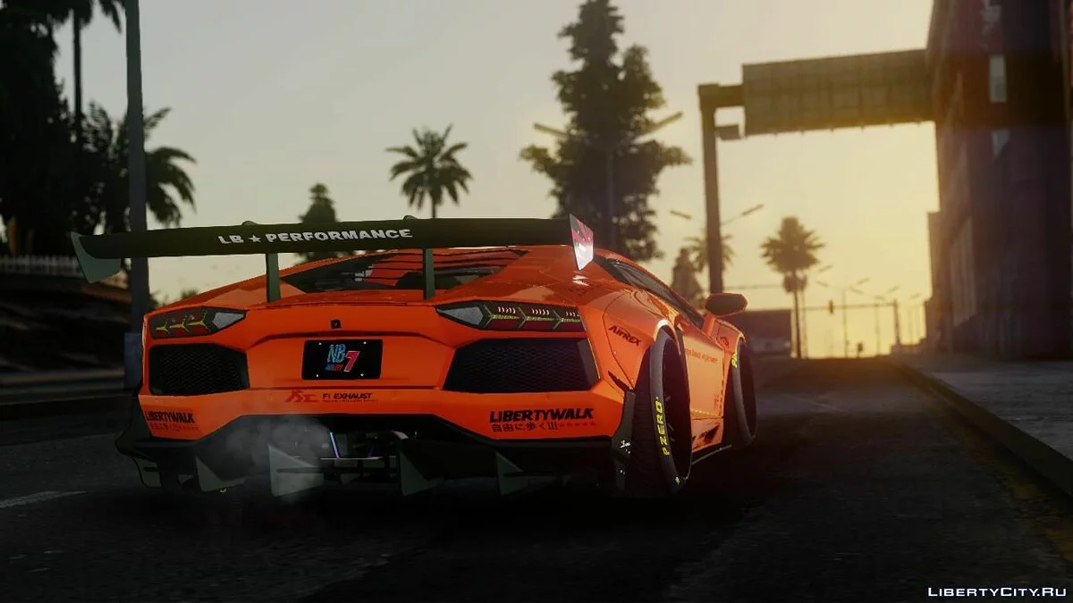 Lamborghini Aventador Liberty Walk