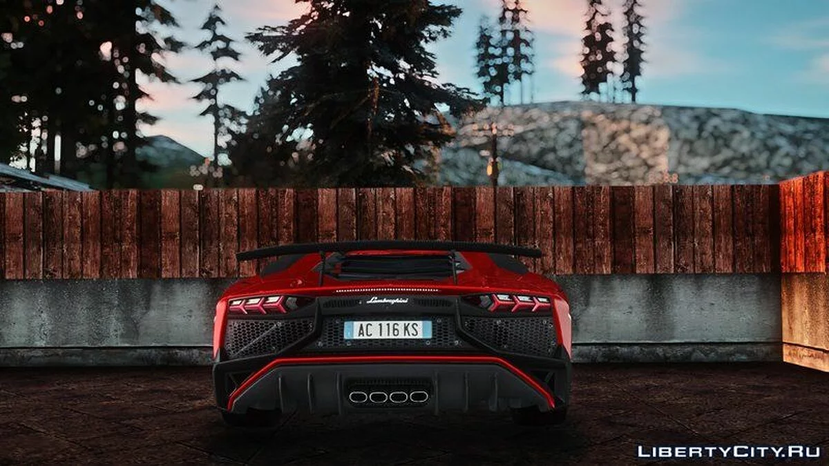 Lamborghini Aventador LP750-4 SV / GTA San Andreas