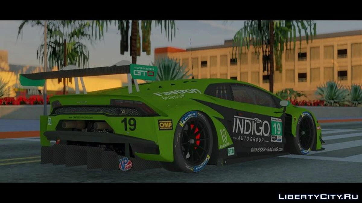 Lamborghini Huracan GT3 2018 / GTA San Andreas