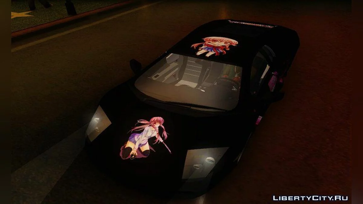 Lamborghini Murcielago 2005 Yuno Gasai Paintjob / GTA San Andreas