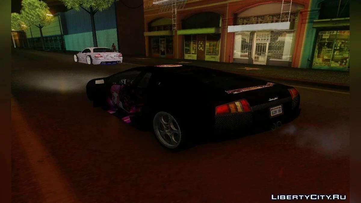 Lamborghini Murcielago 2005 Yuno Gasai Paintjob / GTA San Andreas