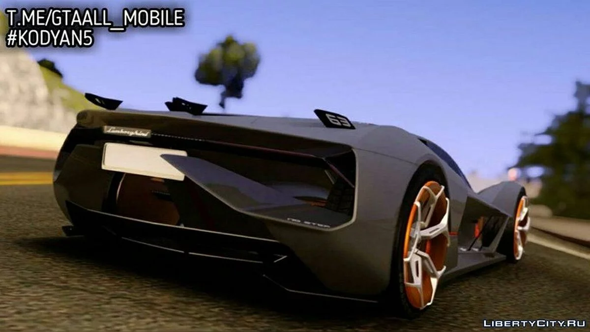 Lamborghini Terzo Millennio 2017 Concept / GTA San Andreas