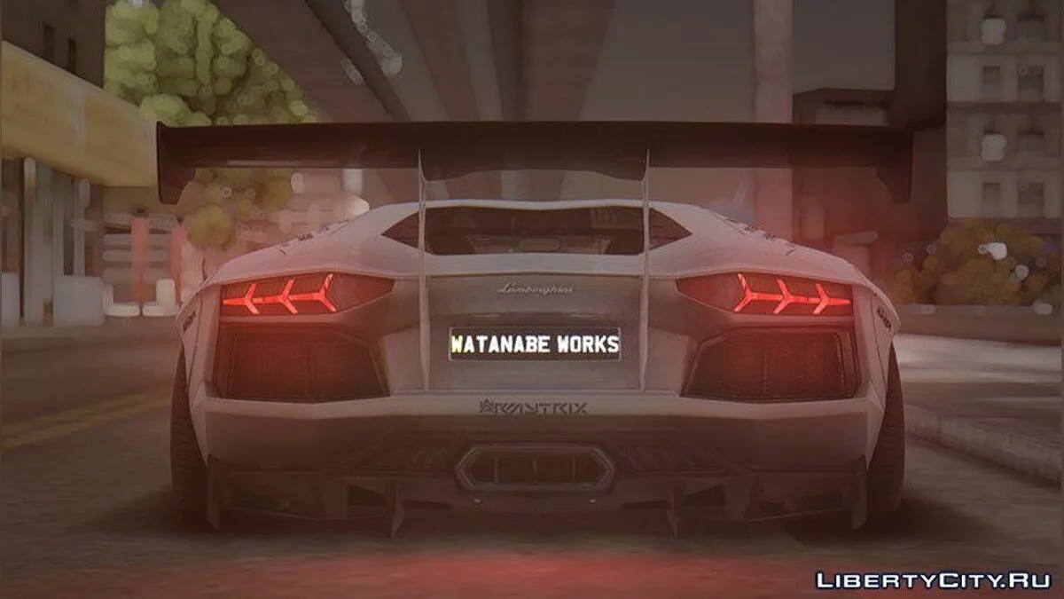 2012 Lamborghini Aventador LP700-4 Liberty Walk / GTA San Andreas