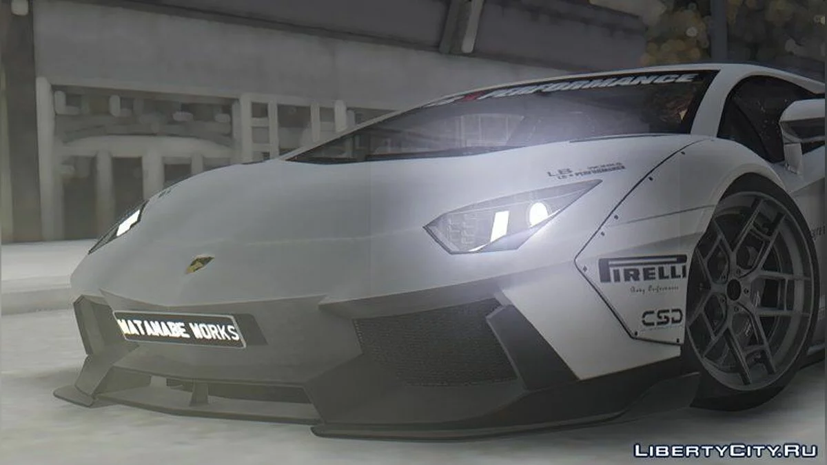 2012 Lamborghini Aventador LP700-4 Liberty Walk / GTA San Andreas