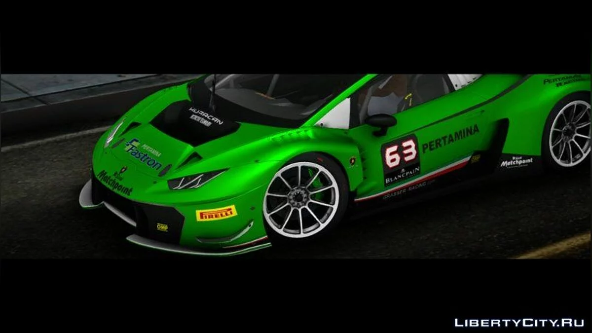 Lamborghini Huracan GT3 2015 / GTA San Andreas