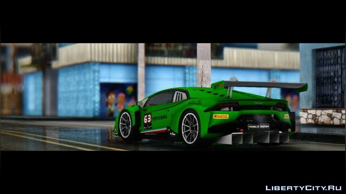 Lamborghini Huracan GT3 2015 / GTA San Andreas