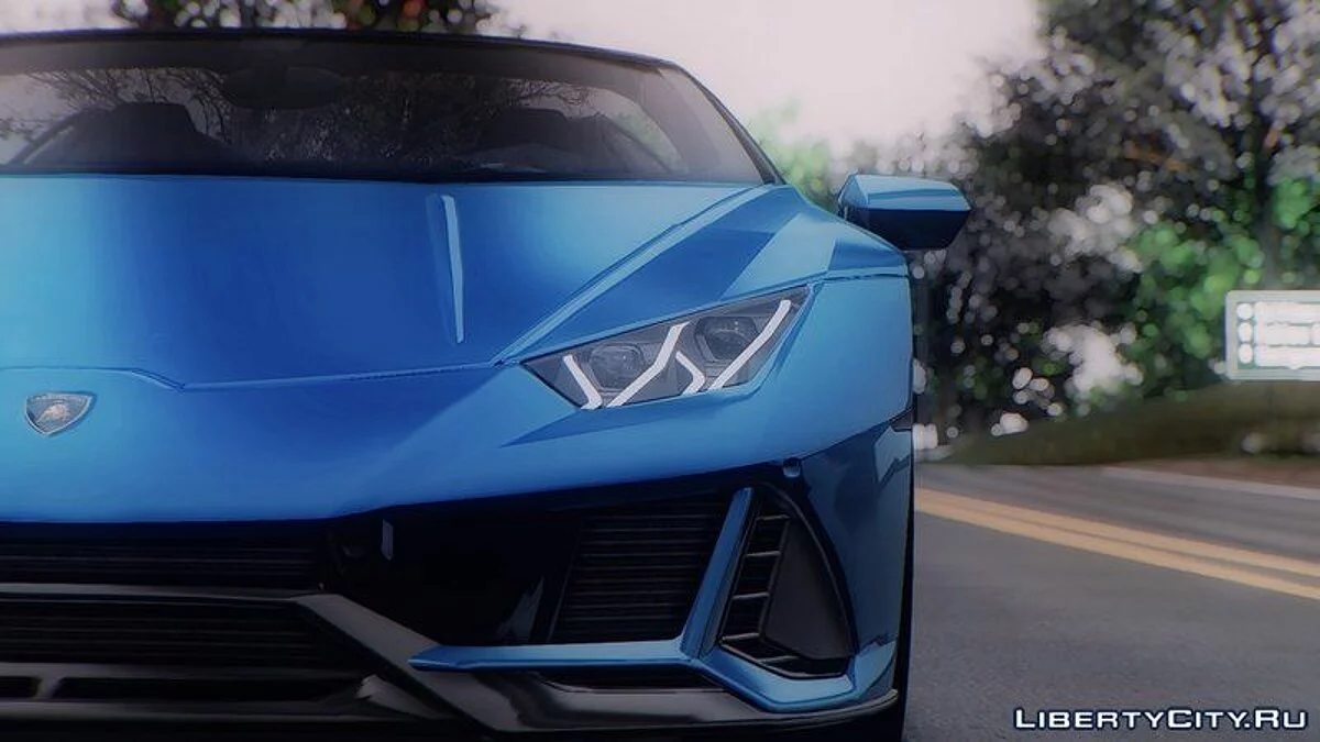 2020 Lamborghini Huracan Evo Spyder / GTA San Andreas
