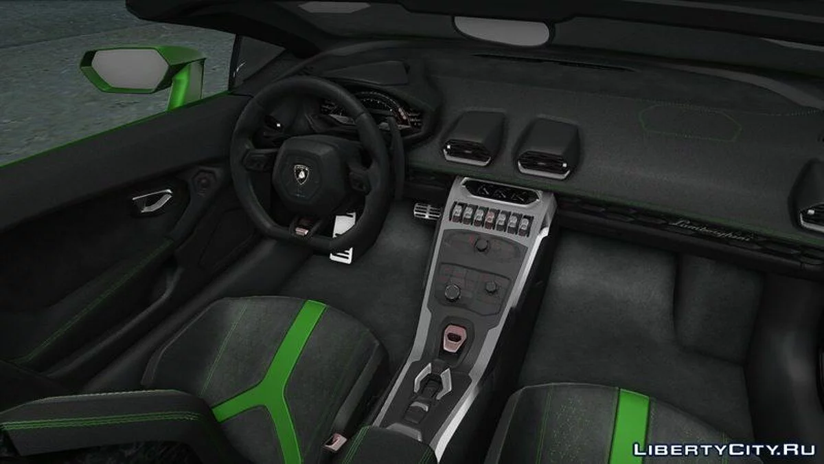 2020 Lamborghini Huracan Evo Spyder / GTA San Andreas