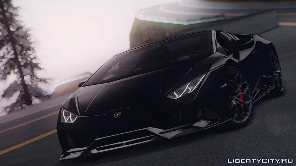 2020 Lamborghini Huracan Evo Spyder / GTA San Andreas