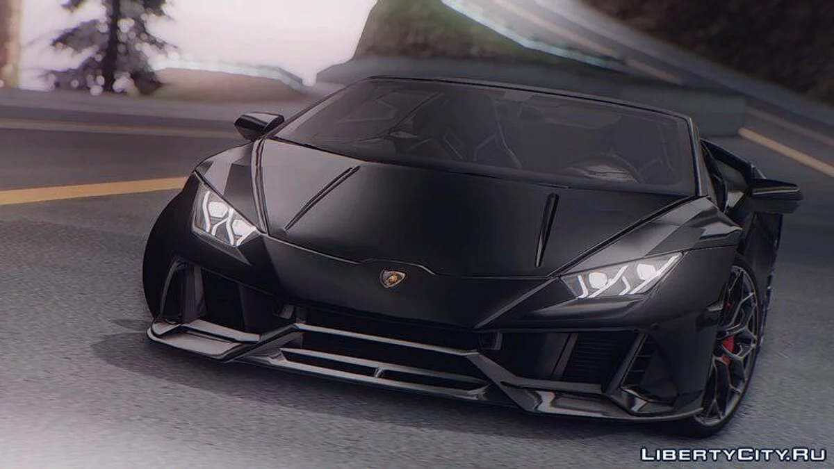 2020 Lamborghini Huracan Evo Spyder / GTA San Andreas