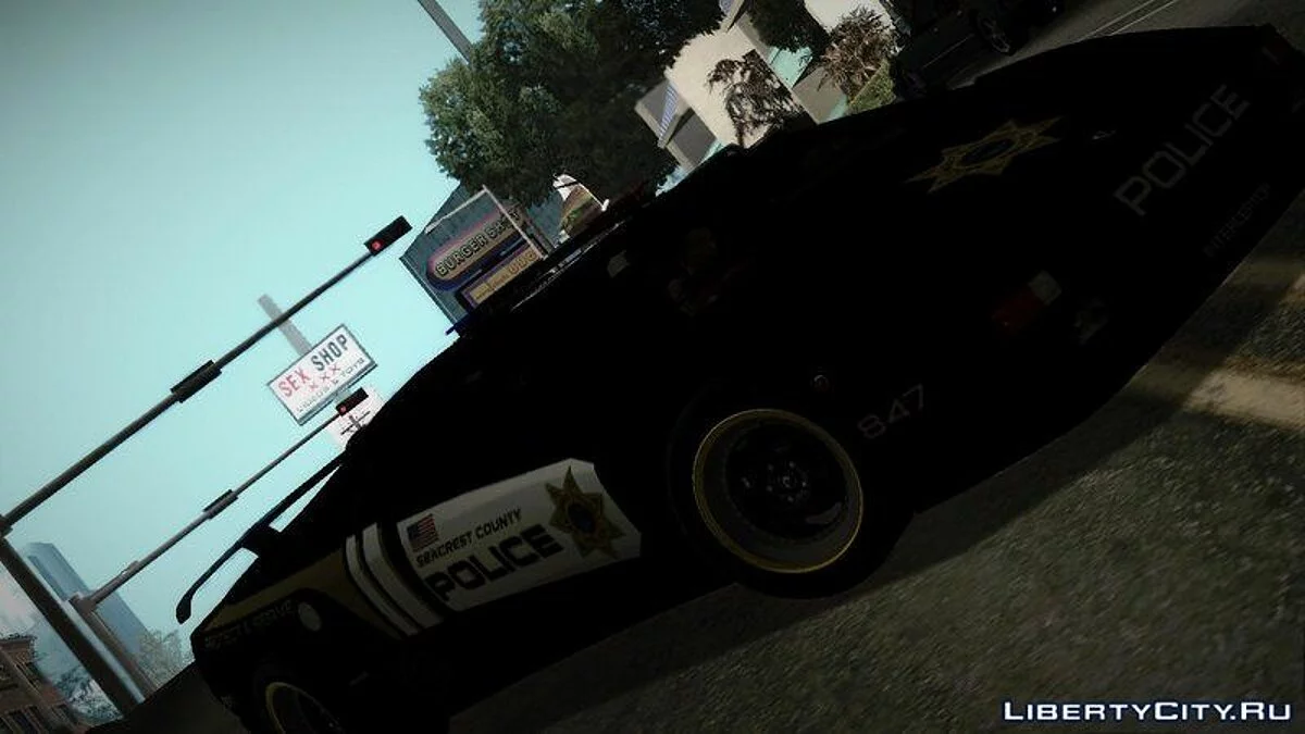 Lamborghini Diablo SV Police из Need For Speed Hot Pursuit / GTA San Andreas