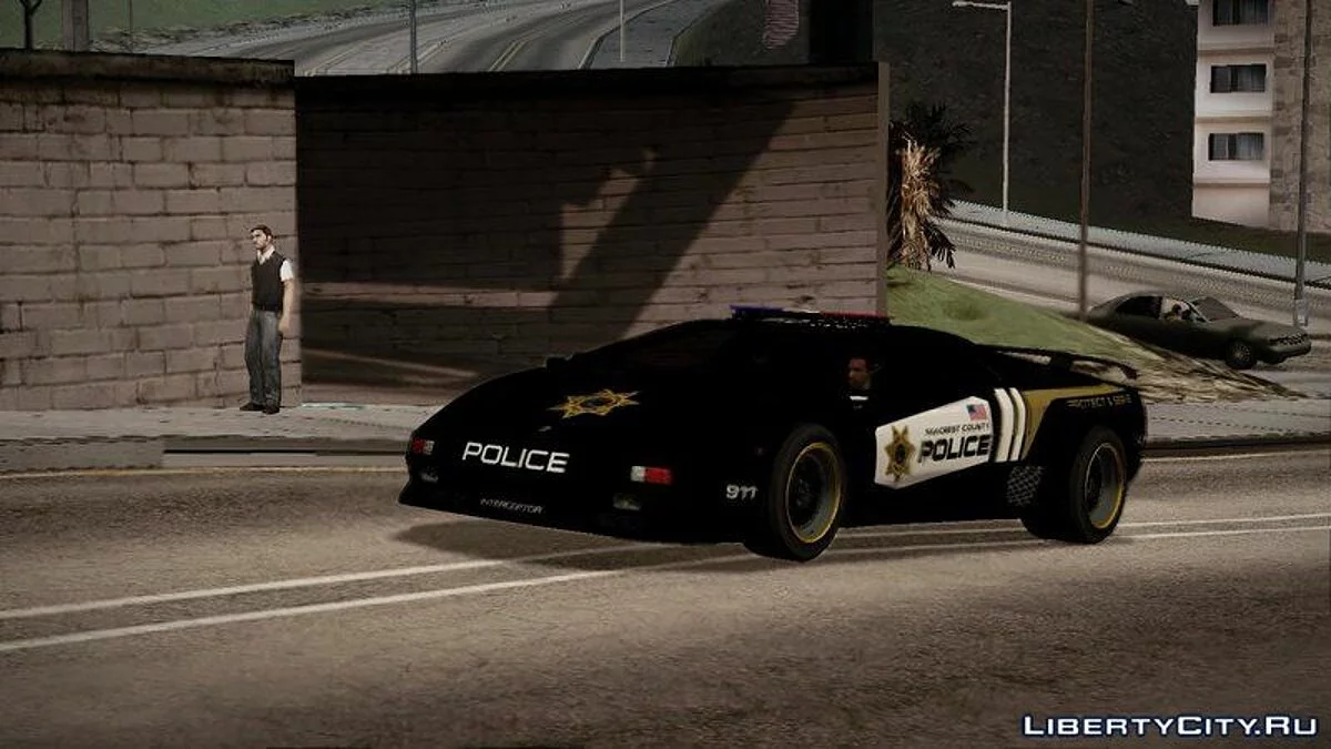 Lamborghini Diablo SV Police из Need For Speed Hot Pursuit / GTA San Andreas