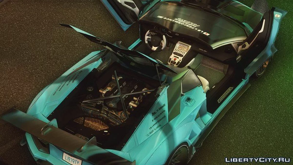 Lamborghini Aventador LP700-4 Roadster LBV2 / GTA San Andreas
