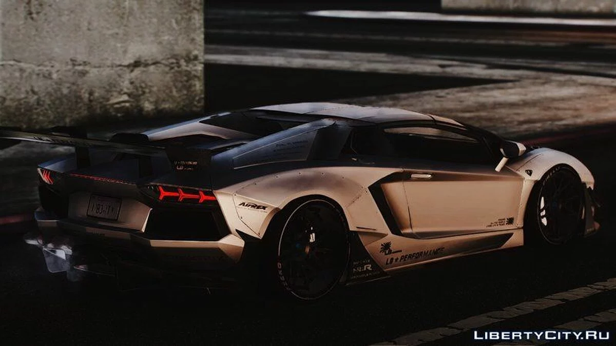 Lamborghini Aventador LP700-4 Roadster LBV2 / GTA San Andreas