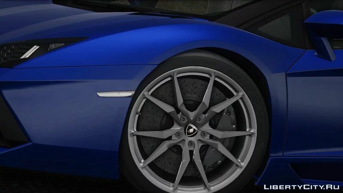 Lamborghini Aventador LP700-4 Roadster / GTA San Andreas
