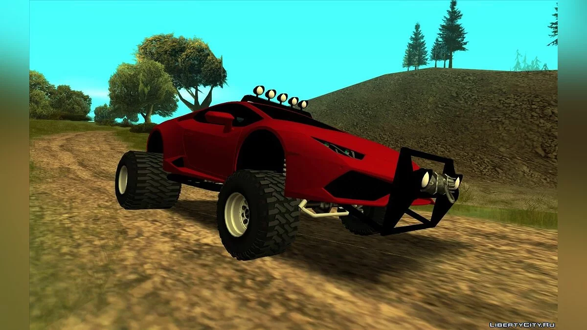 2014 Lamborghini Huracan Off Road / GTA San Andreas