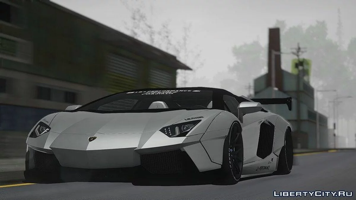 Lamborghini Aventador LP700-4 Roadster Liberty Walk / GTA San Andreas