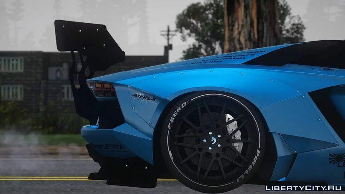 Lamborghini Aventador LP700-4 Roadster Liberty Walk / GTA San Andreas