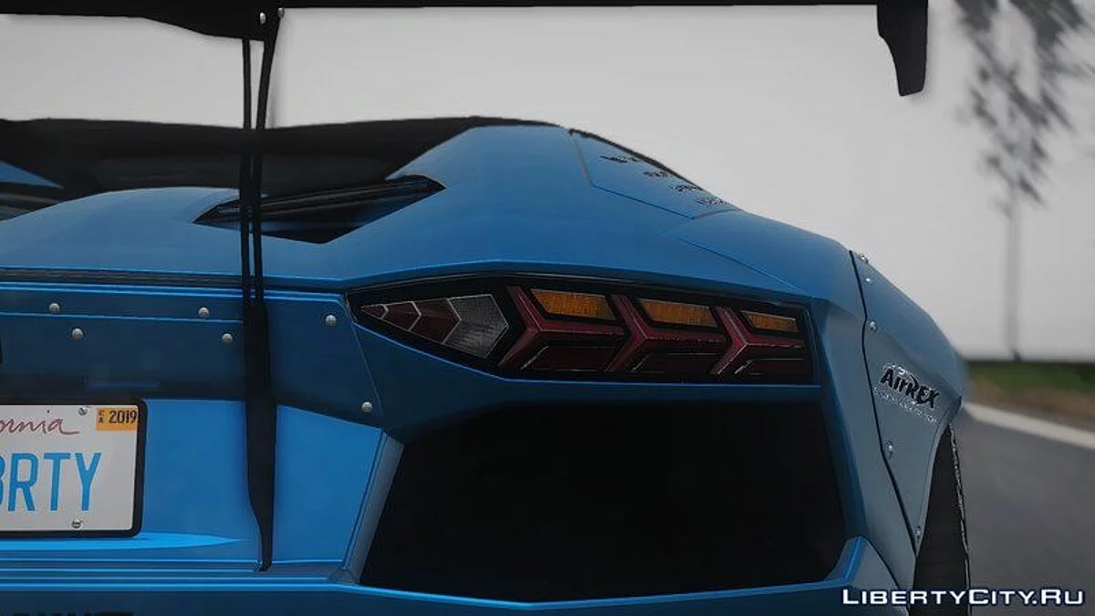Lamborghini Aventador LP700-4 Roadster Liberty Walk / GTA San Andreas
