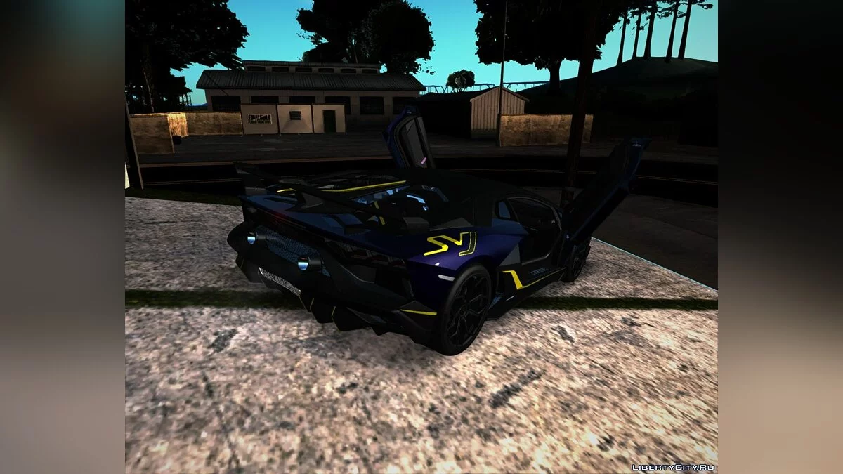 Lamborghini Aventador SVJ 2019 / GTA San Andreas