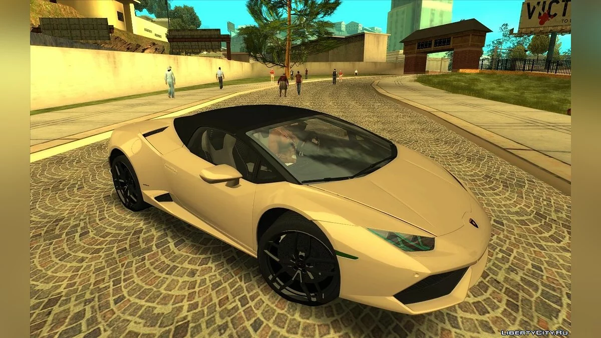 Lamborghini Huracan LP610-4 Spyder / GTA San Andreas